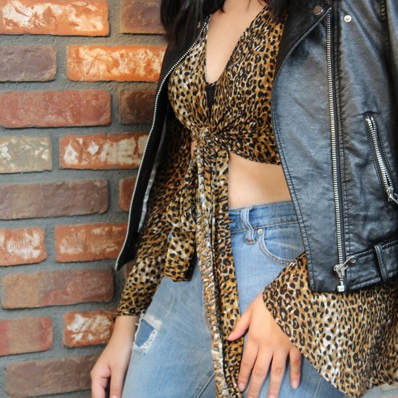 Cheetah spice top - Picture 1 of 3